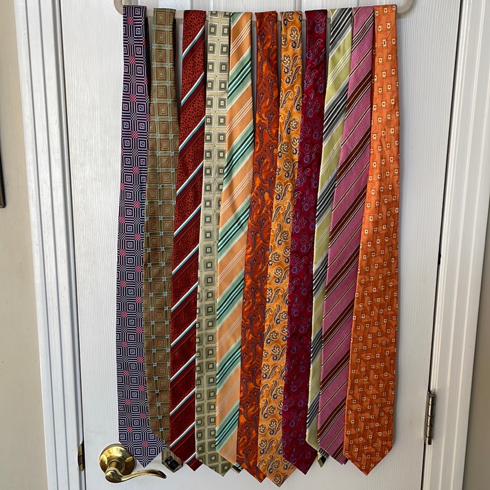 *SALE* Ermenegildo Zegna ties, excellent condition. Will sell separately too. :)